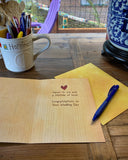 Love Is Patient Kind - Wedding Card