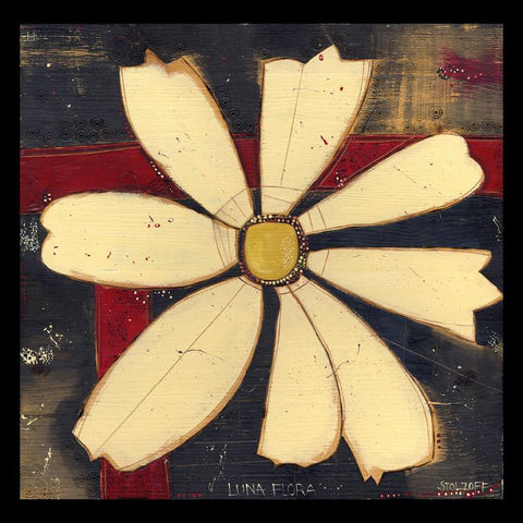 Luna Flora Metal Print - 10 By