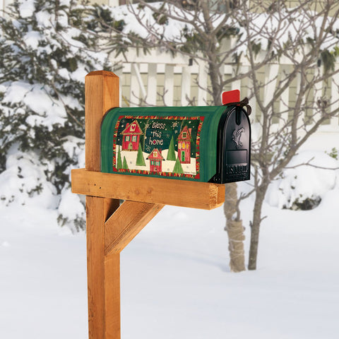Bless This House Mailbox Wrap