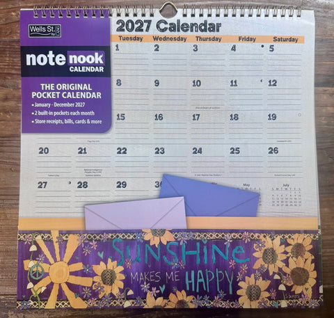 2027 Painted Peace Note Nook