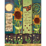 Find Peace Bereavement Art Pole 20