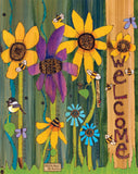 Welcome To The Peace Garden Art Pole - 20