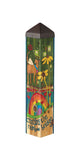 Crossing The Rainbow Bridge Dog - 20 Art Pole New