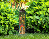 Crossing The Rainbow Bridge Dog - 20 Art Pole New