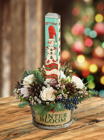 Let It Snow Mini Art Pole 13 - New
