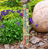 New - Meet You At The Dock Mini Art Pole 16 Inch