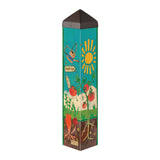 Plant a Garden and Dream of Tomorrow 20" Art Pole PREORDER