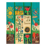 Plant a Garden and Dream of Tomorrow 20" Art Pole PREORDER