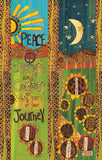 Peace Strength And Comfort Mini Art Pole