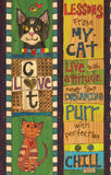 Lesson From My Cat Mini Art Pole