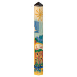 Peace, Warm Sun and Blue Skies 60" Art Pole PREORDER