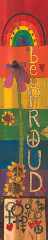 Proud - Original On Wood 8 By 32