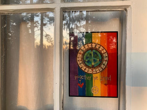 Together We Stand Window Decal