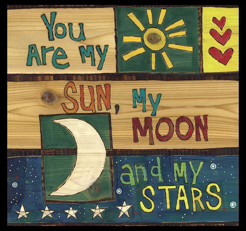 You Are My Sun Moon....metal Print