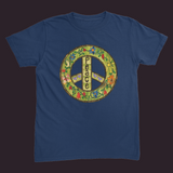 Peace Unisex Tee True Navy / Small (S)