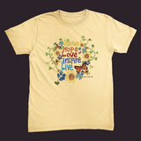 Dream Hope Love Inspire Unisex Tee Butter / Small (S)