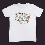 Live Simply Unisex Tee White / Small (S)