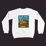 Vote Sweatshirt White / Small (S)