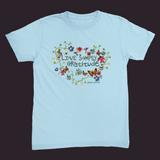 Live Simply Unisex Tee Chambray / Small (S)