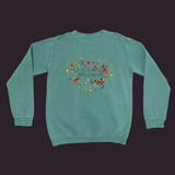 Live Simply Sweatshirt Blue Spruce / Small (S)