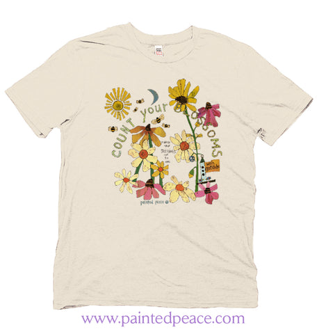 Count Your Blossoms Unisex Organic Tee