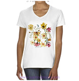Count Your Blossoms Women’s V-Neck