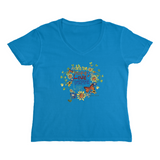 Dream Hope Love Inspire Women’s V-Neck Sapphire / Small (S)