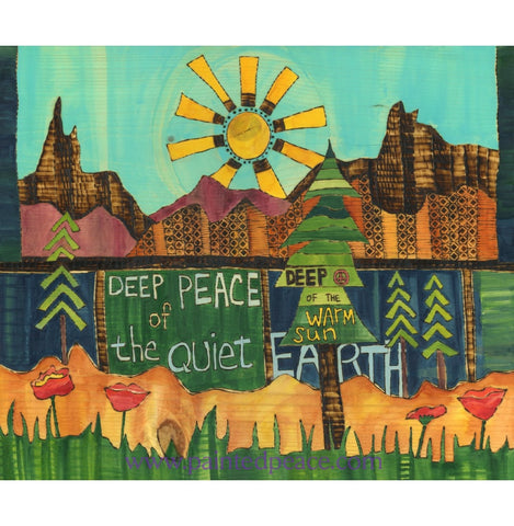 Deep Peace Of The Quiet Earth Metal Print