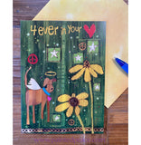 Forever In Your Heart Dog - Bereavement Card