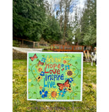 Dream Hope Love Inspire Live Mini Yard Sign