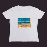 Blue Is My Favorite Color Women’s V-Neck White / Small (S)