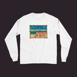 Blue Is My Favorite Color Unisex Long Sleeve Tee - New White / Small (S)