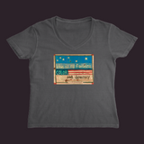 Blue Is My Favorite Color Women’s V-Neck Charcoal / Small (S)