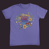 Dream Hope Love Inspire Unisex Tee Grape / Small (S)