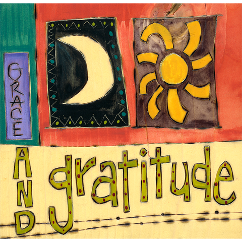 Grace And Gratitude Metal Print - 6 By