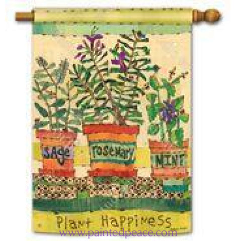 Herb Garden Banner/flag - Large
