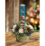 Home For The Holidays Mini Art Pole 13 - New