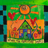 Home Is Where The Adventure Begins Metal Print - 8 By