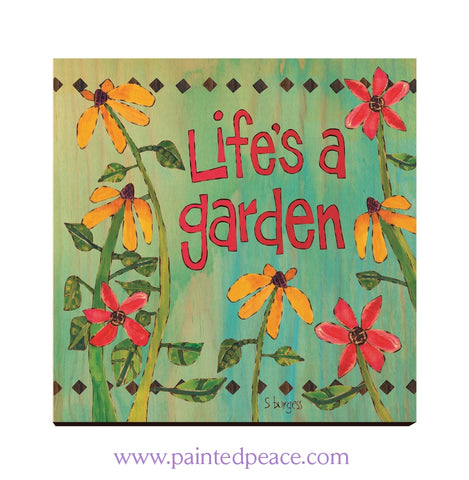 Lifes A Garden Wall Art 12 By