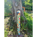 New - Live Life In Full Bloom Art Pole 60