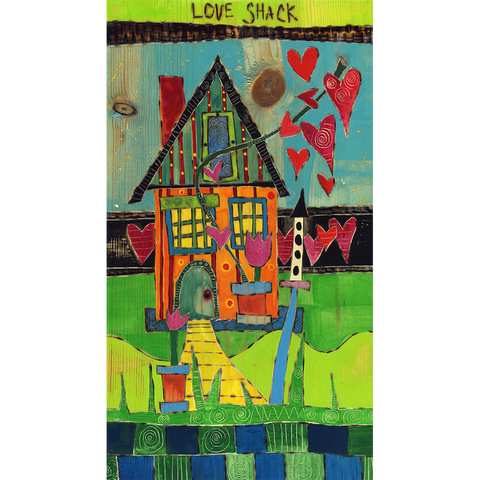 Love Shack Metal Print - 7 By 12