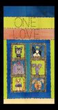 One Love Metal Print - 7 By 11
