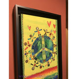 Peace Love And Happiness Metal Print - 10 By 13