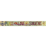 Peace Love And Sunshine Metal Print