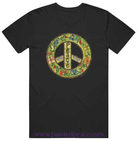 Peace T Shirt Classic / Black Small T-Shirt