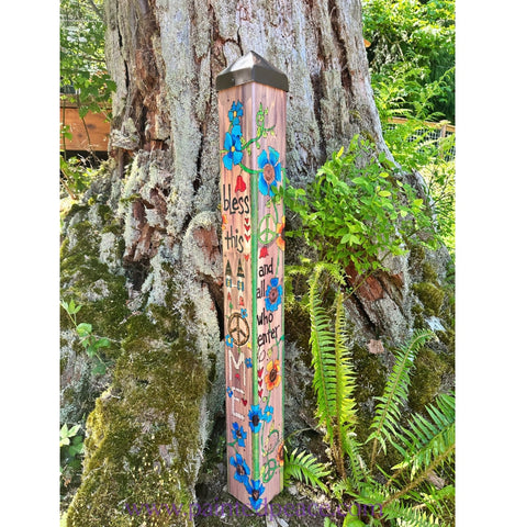 Special Release - Bless This Home Art Pole 40