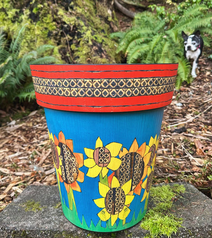Sunflowers Galore 15’ Garden Planter