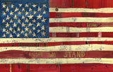 United We Stand Metal Print - 12 By 30