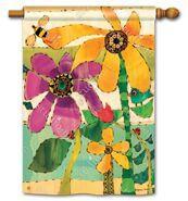 Flower Garden Banner/flag - Large