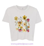 Women’s Count Your Blossoms Crop Tee
